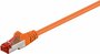 Nedis CAT6 S/FTP-netwerkkabel / RJ45 / 2m / Oranje_