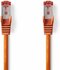 Nedis CAT6 S/FTP-netwerkkabel / RJ45 / 2m / Oranje_