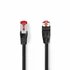 Nedis CCGP85227BK10 netwerkkabel Zwart 1 m Cat6 SF/UTP (S-FTP)_