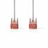 Nedis CCGP85200GY15 netwerkkabel 1,5 m Cat6 U/UTP (UTP) Grijs_