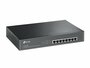 TP-LINK TL-SG1008MP Unmanaged Gigabit Ethernet (10/100/1000) Zwart Power over Ethernet (PoE)_