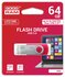 Goodram UTS3 Twister | 64GB USB-A 3.2 Flash Drive | Rood_