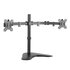 LogiLink BP0045 | Verstelbare Monitor-bureausteun | Tot 32" | Max 8kg | VESA 100x100 | 2 Monitoren_