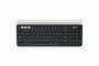 Logitech K780 toetsenbord RF-draadloos + Bluetooth QWERTY US International Zwart, Wit_