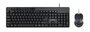 Gembird KBS-UM-04 | Bedrade Muis en Toetsenbordcombo | QWERTY_