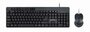 Gembird KBS-UM-04 | Bedrade Muis en Toetsenbordcombo | QWERTY_
