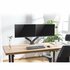 ACT AC8312 | Verstelbare Monitor-bureaubeugel | Tot 32" | Max 9kg | VESA 100x100 | 2 Monitoren_