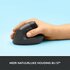 Logitech Lift | Ergonomische Draadloze Muis | Rechtshandig | RF + Bluetooth | 4000 DPI | Grafiet_