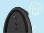 Logitech Lift | Ergonomische Draadloze Muis | Rechtshandig | RF + Bluetooth | 4000 DPI | Grafiet_