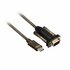 ACT AC6002 | Seriële Kabel | USB-C naar DB-9 | 1,5 m | Zwart_