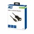 ACT AC6002 | Seriële Kabel | USB-C naar DB-9 | 1,5 m | Zwart_