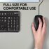 Logitech B110 Silent | Bekabelde Muis | Links- en Rechtshandig | USB-A | 800 DPI | Zwart_