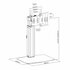 ACT AC8331 | In Hoogte Verstelbare Monitor-bureausteun | Tot 32" | Max 7kg | VESA 100x100 | 1 Monitor_