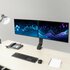ACT AC8332 | In Hoogte Verstelbare Monitor-bureaubeugel | Tot 27" | Max 7kg | VESA 100x100 | 2 Monitoren_