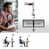 ACT AC8336 | Verstelbare Monitor-bureaubeugel | Tot 32" | Max 9kg | VESA 100x100 | 2 Monitoren_