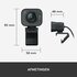 Logitech StreamCam | 1080p 60FPS USB-C Webcam met Microfoon | Grafiet_