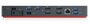 Lenovo 40AN0135EU notebook dock & poortreplicator Bedraad Thunderbolt 3 Zwart, Rood_