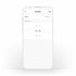 Nedis WIFIHTPL20FWT | Slimme Wi-Fi convectorkachel | 2000 W | Glazen frontpaneel | IP24 | Wit_