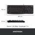 Logitech K120 | Zakelijk Bedraad Toetsenbord | QWERTY_