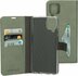 Mobiparts Classic Wallet Case Samsung Galaxy A12 (2021) Stone Green_