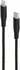 Mobiparts MP-113062 Lightning-kabel 1 m Zwart_