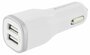 Mobiparts Car Charger Dual USB 4.8A White_