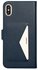Mobiparts Classic Wallet Case Apple iPhone XS Max Blue_
