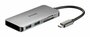D-Link DUB-M610 notebook dock & poortreplicator Bedraad USB 3.2 Gen 1 (3.1 Gen 1) Type-C Aluminium, Zwart_