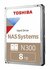 Toshiba N300 NAS HDD 3.5" | 8TB SATA III | 7200RPM_