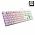 Sharkoon PureWriter RGB Wit | Bedraad Toetsenbord | QWERTY US_