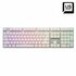 Sharkoon PureWriter RGB Wit | Bedraad Toetsenbord | QWERTY US_