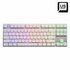 Sharkoon PureWriter TKL RGB Wit | Bedraad Toetsenbord | QWERTY US_