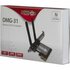 Inter-Tech DMG-31 | Interne WLAN-adapter | PCIe x1 | Wi-Fi 4 (802.11n) | 300 Mbps | 2x 3dBi antennes_