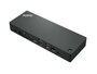 Lenovo 40B00300EU notebook dock & poortreplicator Bedraad Thunderbolt 4 Zwart, Rood_