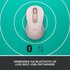 Logitech Signature M650 Draadloze Muis - Voor kleine tot middelgrote handen, 2 jaar batterijduur, stil klikken, aanpasbare zijknoppen, Bluetoot_