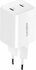 Mobiparts GaN Wall Charger Dual USB-C 35W Wit_