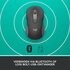 Logitech Signature M650 | Draadloze Muis | RF-Draadloos + Bluetooth | 1000 DPI | Grafiet_