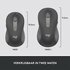 Logitech Signature M650 | Draadloze Muis | RF-Draadloos + Bluetooth | 1000 DPI | Grafiet_