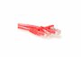 ACT Rode 0,25 meter UTP CAT6A patchkabel snagless met RJ45 connectoren_