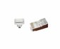 Gembird LC-PTF-01/100 kabel-connector RJ-45 Bruin, Zilver, Transparant_