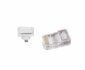 Gembird LC-PTU-01/100 kabel-connector 8P8C RJ45 Transparant_