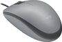Logitech M110 Silent | Bekabelde Muis | Links- en Rechtshandig | USB-A | 1000 DPI | Grafiet/Grijs_