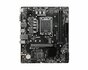 MSI PRO H610M-E | Socket LGA 1700 | Intel H610 | 4xDDR5 | Micro-ATX | Moederbord_