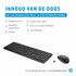 HP 230 draadloze muis- en toetsenbordcombo, Qwerty Wit/White_