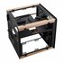 Azza Regis Cube Case | Zwart, Goud, Grijs_