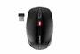 Cherry MW 8C Advanced | Draadloze Muis | Links- en Rechtshandig | RF + Bluetooth | 3200 DPI | Zwart/Grijs_