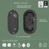 Logitech Pebble 2 M350s | Draadloze Muis | Links- en Rechtshandig | RF + Bluetooth | 4000 DPI | Grafiet_