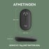 Logitech Pebble 2 M350s | Draadloze Muis | Links- en Rechtshandig | RF + Bluetooth | 4000 DPI | Grafiet_