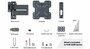 Vogel's Comfort TVM3605 | Draai- en kantelbare TV-beugel | 19-43" | max 15kg | VESA 400x400_