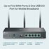 TP-Link Omada AX3000 Gigabit VPN | Wifi 6 Router | Gigabit Ethernet Dual-band (2.4 GHz / 5 GHz) | 2400Mbit/s_